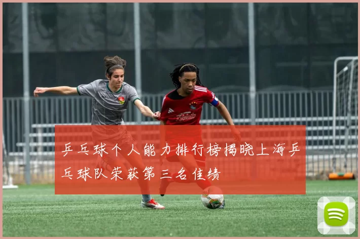 乒乓球个人能力排行榜揭晓上海乒乓球队荣获第三名佳绩